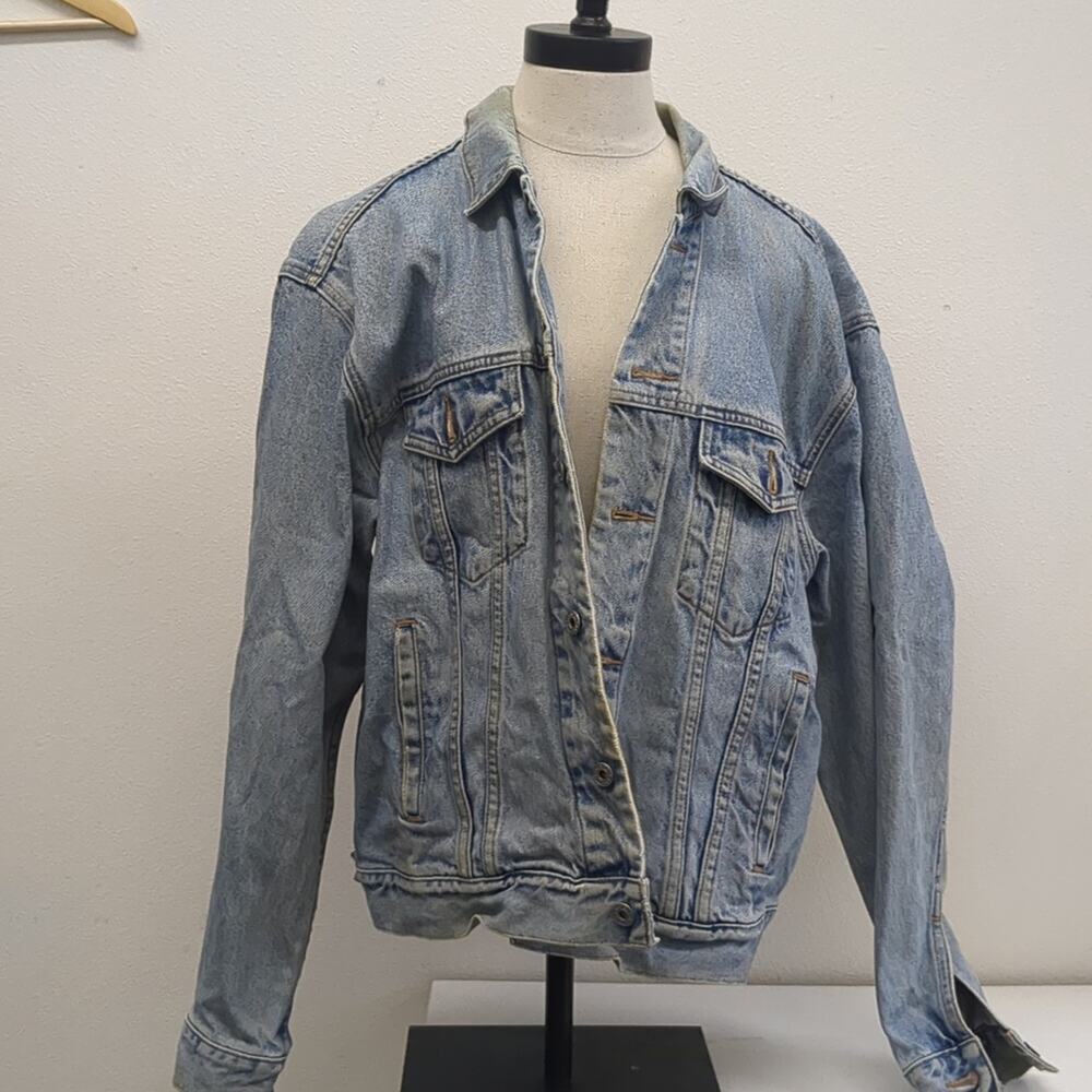 Gap Blue Jeans vintage cotton Denim‎ Jacker size L
